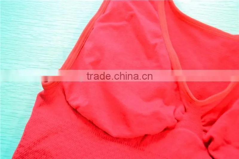 Women seamless camisole sports crop tops ladies underwear