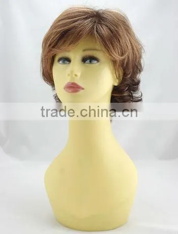 Synthetic wig short style