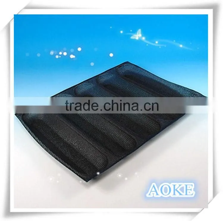Silicone fiberglass Sub Roll Pan bread baking form