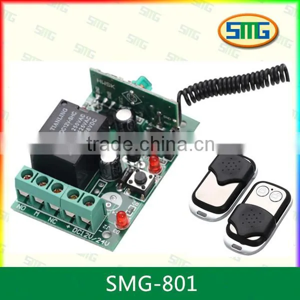 12V DC wireless 2ch rf relay control receiver SMG-802