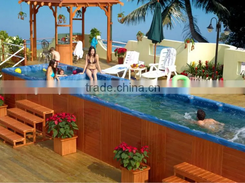2013 Hot-sale White/Black Bathtub Function Back Jets Bath Tubs