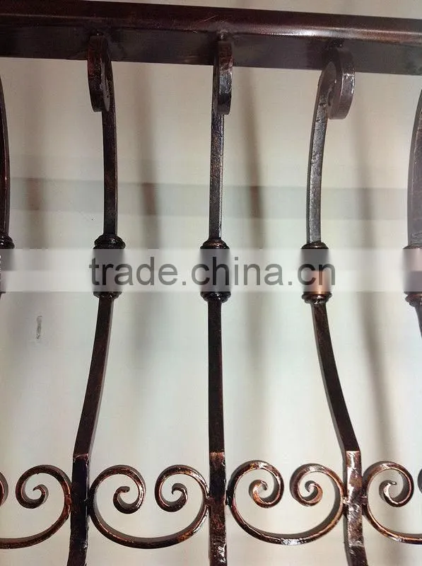 Top-selling wrought iron balcony protection fencing