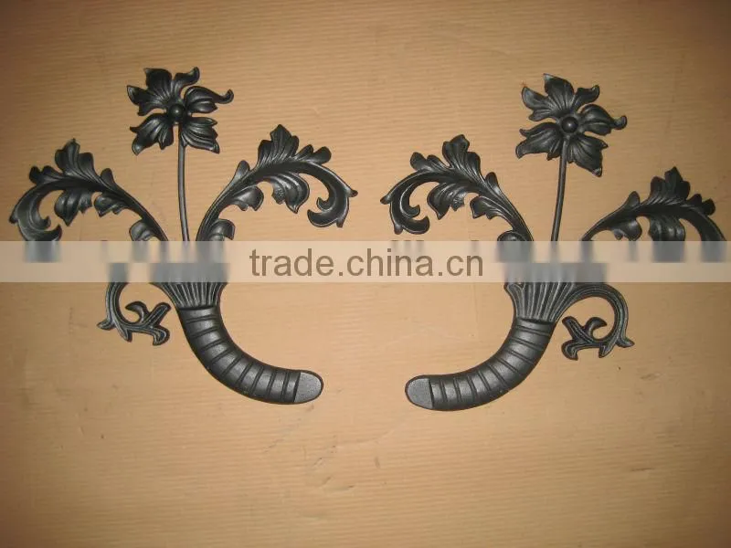 classical cast iron parts for fence and window