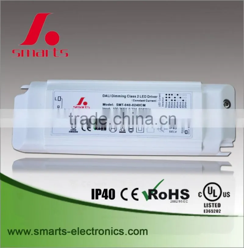 dali single output 42w led driver for lights waterproof ip67