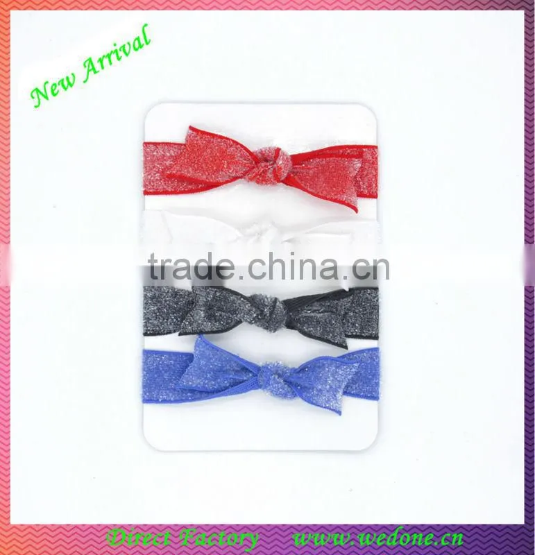 Elastic Bow Hair Tie Bracelet