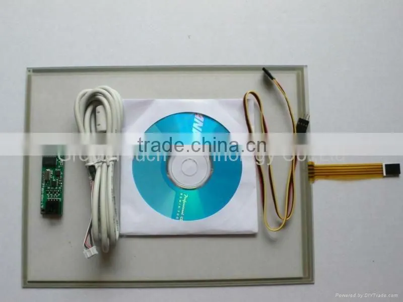 17inch resistive touch panel,4 wire touch screen with USB controller
