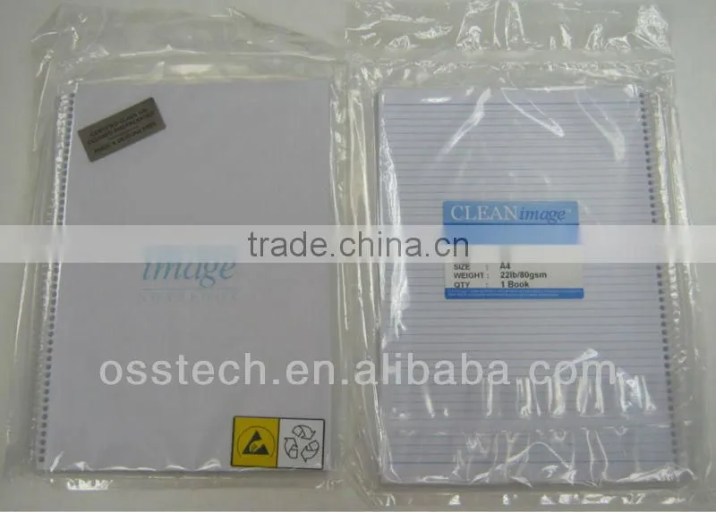 Cleanroom Notebook, lint free notebook