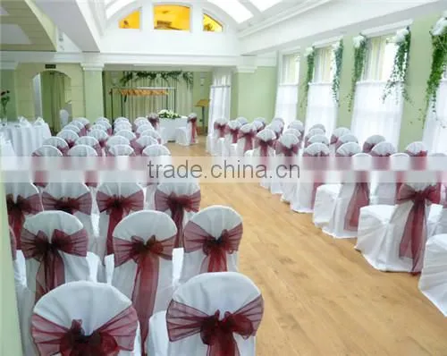 Organza Fabric Chair Sash