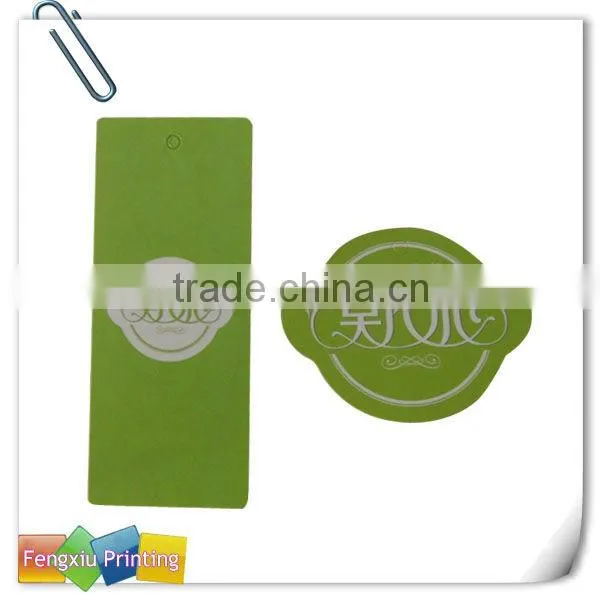 China OEM Printed Garment Paper Hangtag
