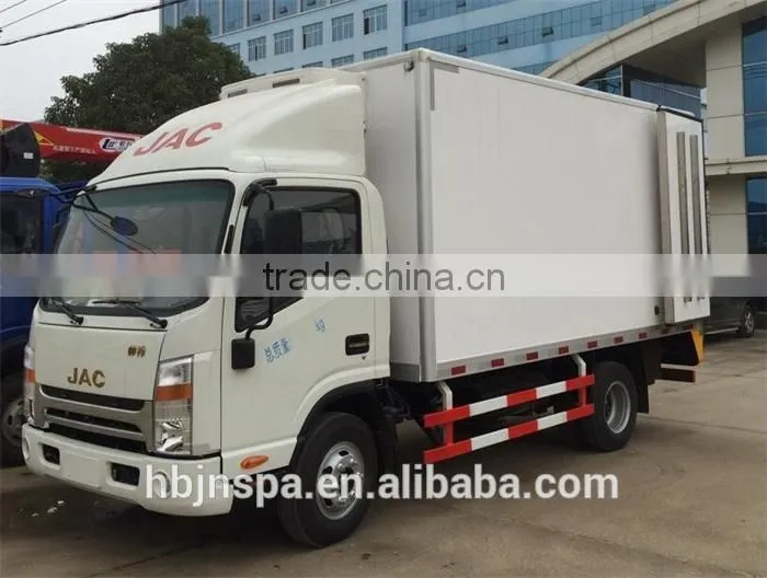 Made in China JAC 5ton thermo king refrigerator truck