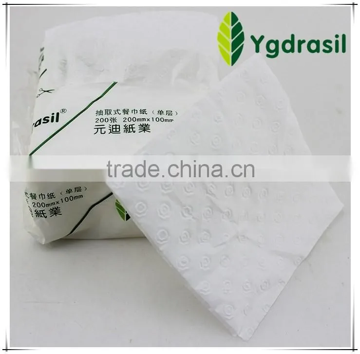 manufacture factory soft bag facial tissue paper napkin
