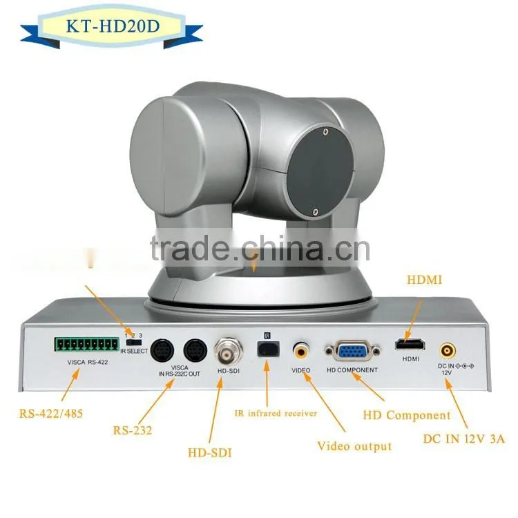HD 1080P hdmi video conference camera polycom video conference