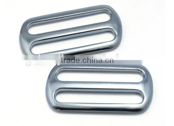 Big zinc alloy slider buckle for bags