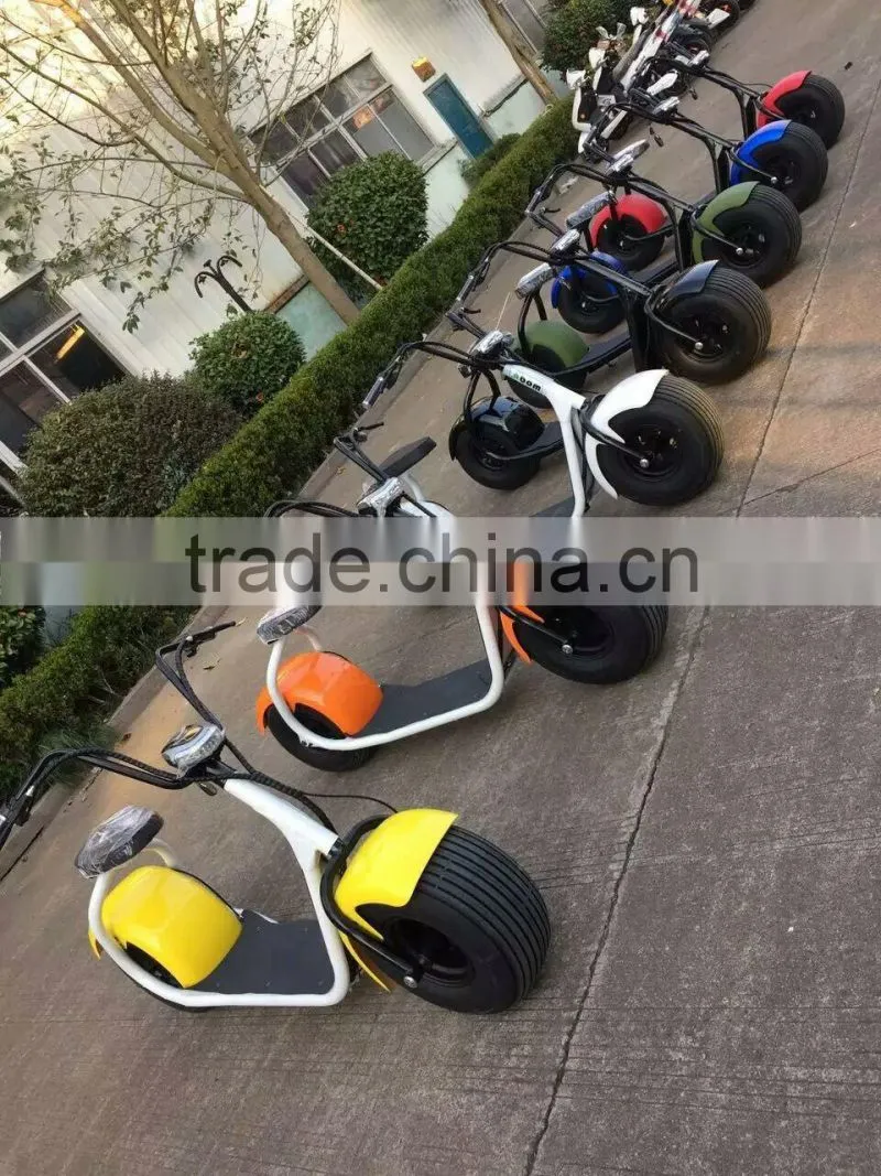 Cool Harley Scooter with 48V Lithium Battery and 800W power