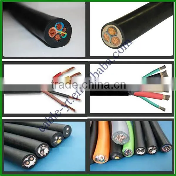 Flexible Rubber Insulation/ Rubber Covered/ Rubber Mixture Sheath Power Cable