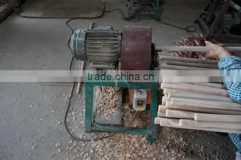 machine to make wooden broom handles