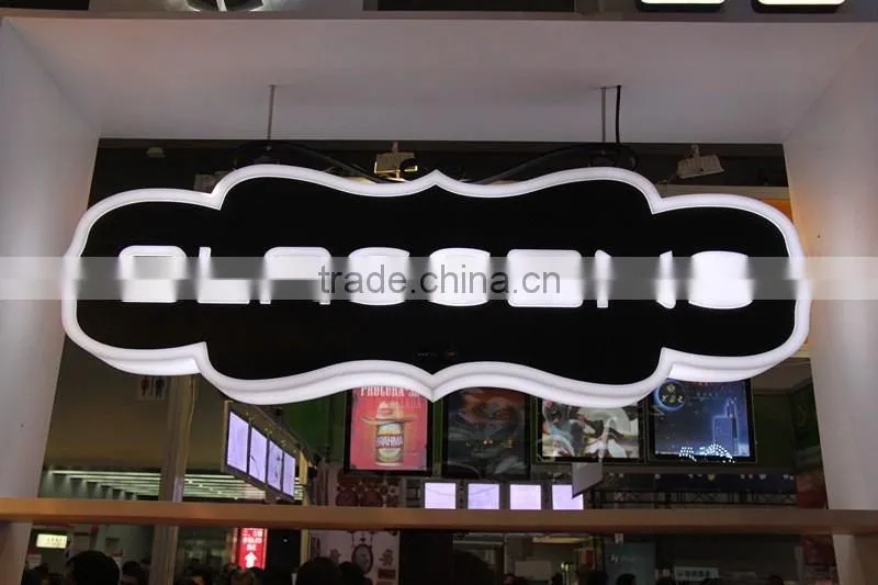 Popular aluminum frame and acrylic material led outdoor advertising light box