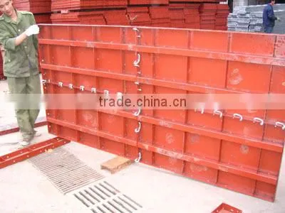 wall steel formwork for column