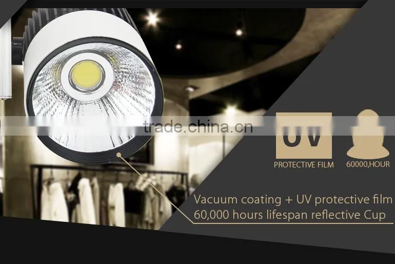 new design color changing led track lighting