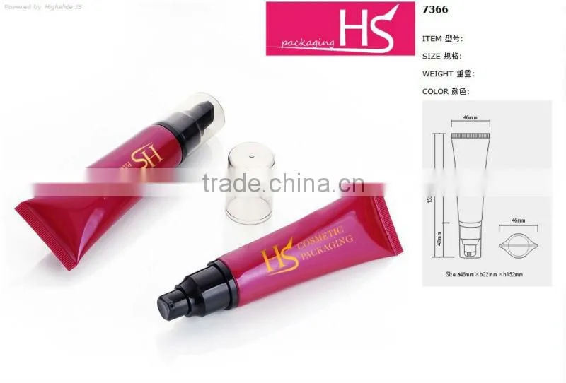 Cheap price empty cosmetic tube