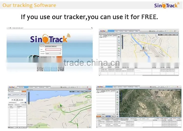China gps locator tracker with software