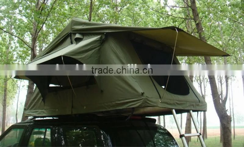 ripstop polycotton canvas 4WD camper roof top tent