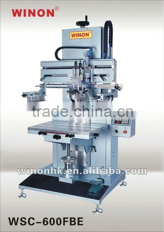 WSC-600FBE WINON Flat Screen Printing Machine for Large Printing Products