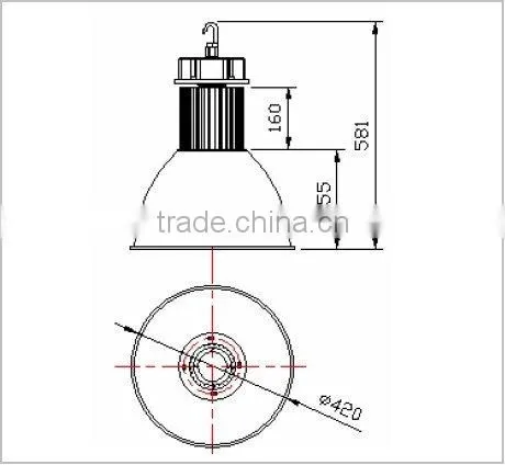 high power 100W LED Factory light