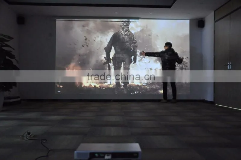 Shenzhen Factory Newest Android 4.4 High Definition1280x720P 250 Ansi Lumens 1080P Blue Ray 3D DLP Projector