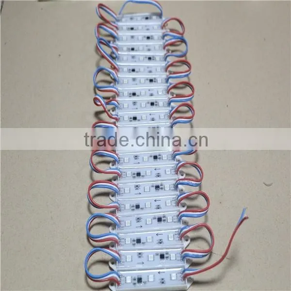 Billboard special components size 7515 high light full color led module, 3leds with one ucs1903 ic per module, waterproof IP67