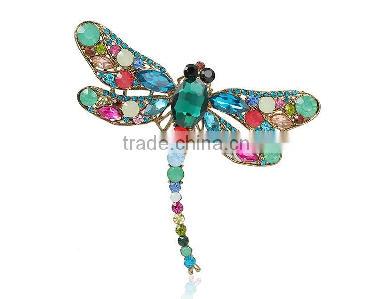 2015 Brooch for wedding invitations costume jewelry animals Crystal Brooches