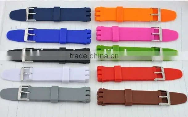 durable rubber watch strap /watch band and custom are welcomed