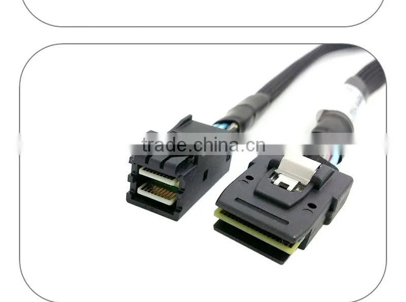 1m 28AWG Mini SAS SFF internal 8087 to HD SFF8643 12Gbps cable