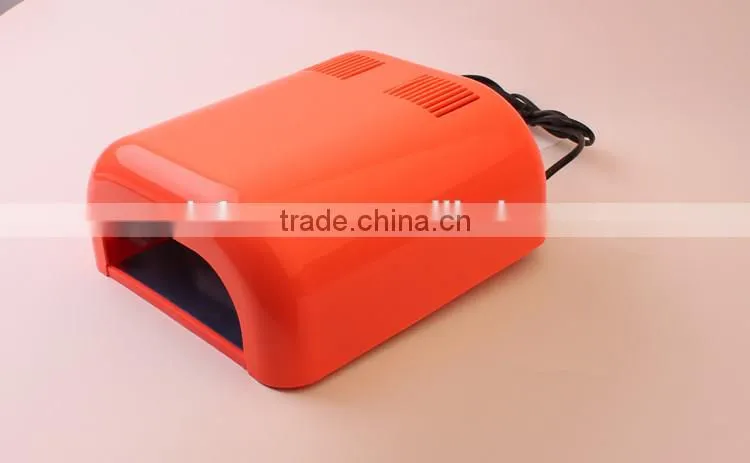 2015 orange color model 613 hot sale 36w nail uv lamp