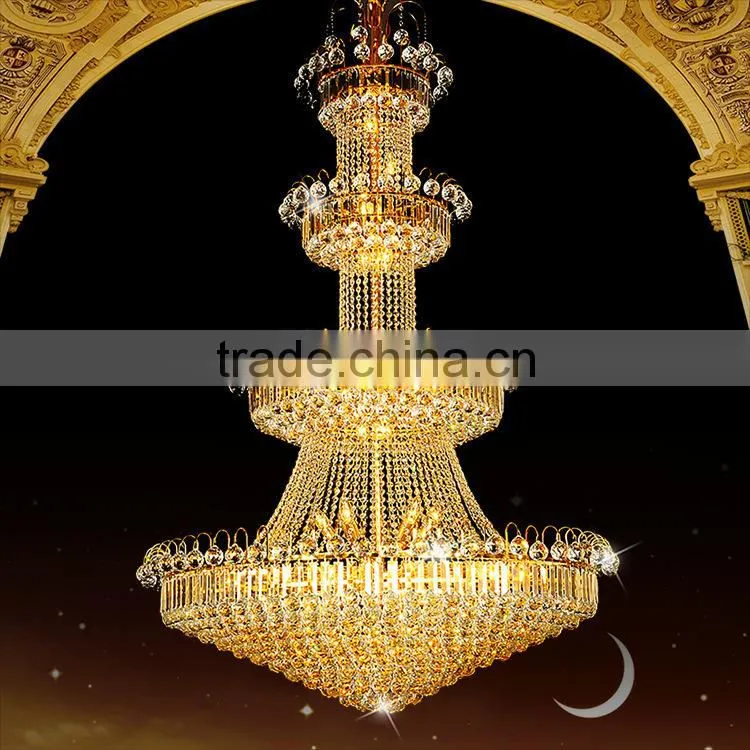 Elegant gold chandeliers for hallways-71022
