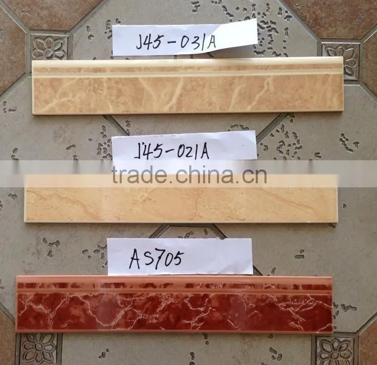 China manufacturer of hot sell ceramic skirting tile