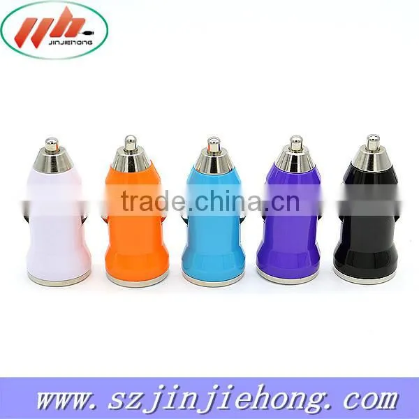1A output Super fast wholesale custome 1 port single usb car charger for Iphone6 usb car charger