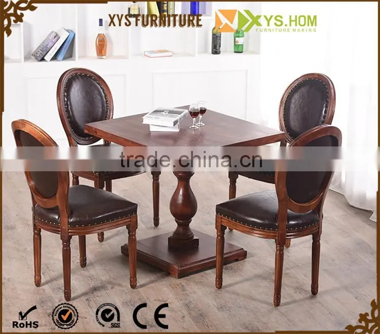 European Natural Wholesale Living Room Dining Table Set