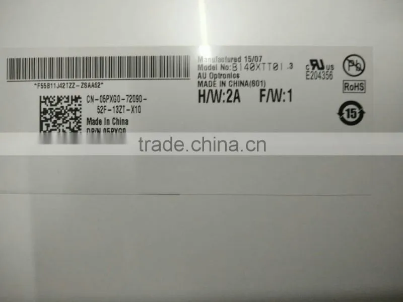 14.0"Full LCD Display Assembly For Dell Inspiron 14-5458 DP/N 05PXG0 B140XTT01.3