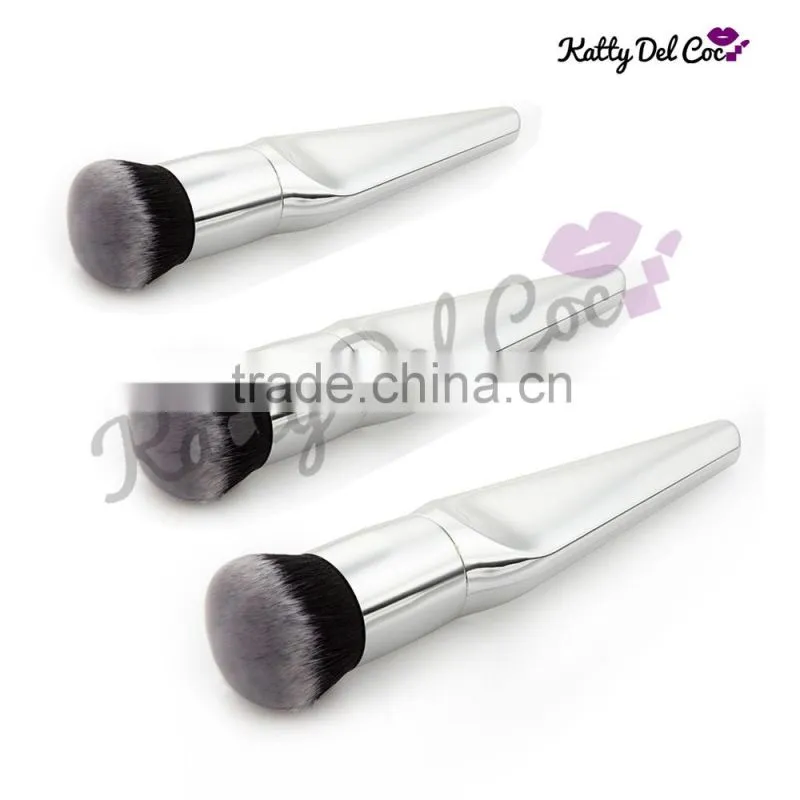mermaid makeup brushes 3 colors rose gold/gold/silver