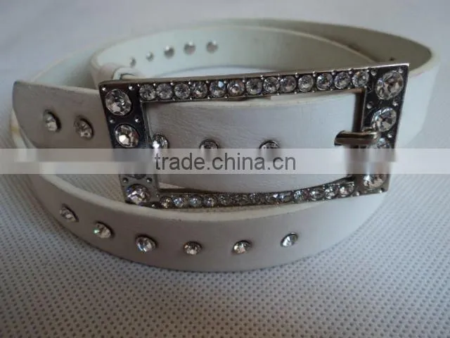 Genuine leather belt women
