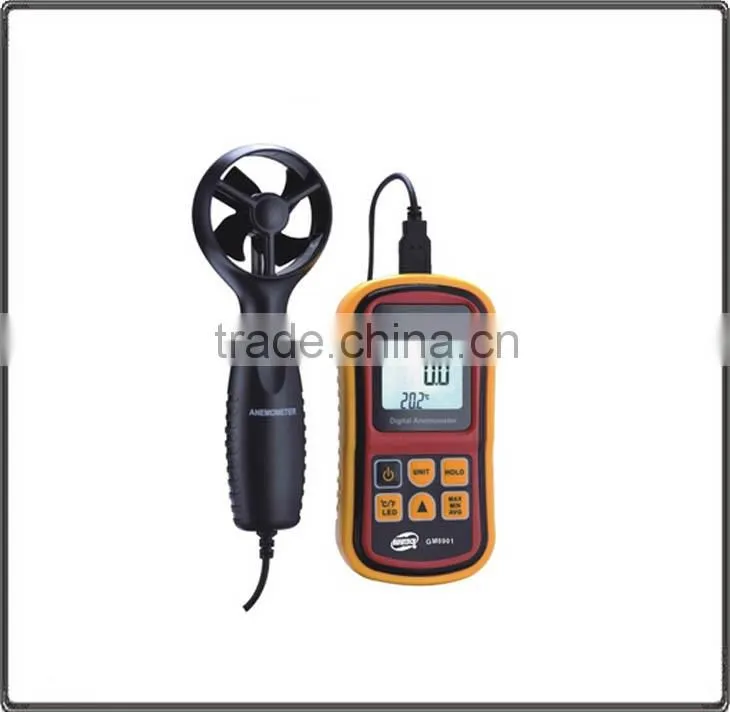 Newest anemometer/air flow meter with flow anemometer and precision anemometer