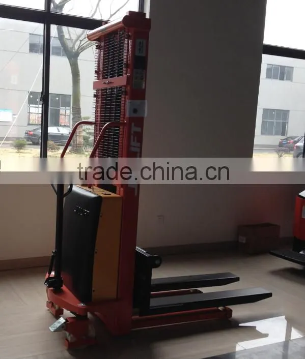 1000kg,3000mm,Semi electric stacker SPN1030
