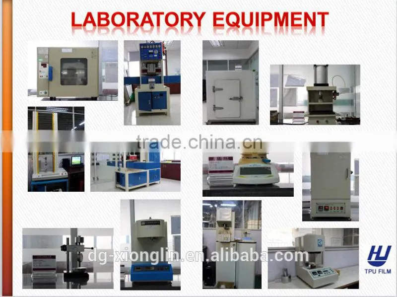 xionglin colored high and low temperature tpu film for logo shoe and bag