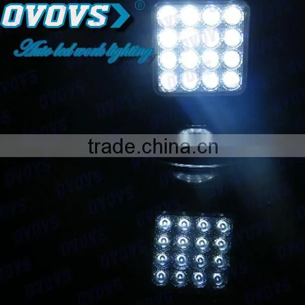 Best seller. 48w led work light 12v driving light for jeep, boat, atv, suv, 4x4 off road