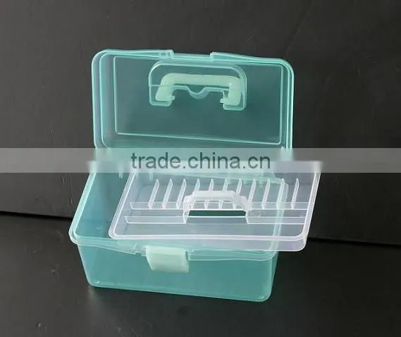 .plastic tool box,storage box,transparent tool box,tool caseG-562