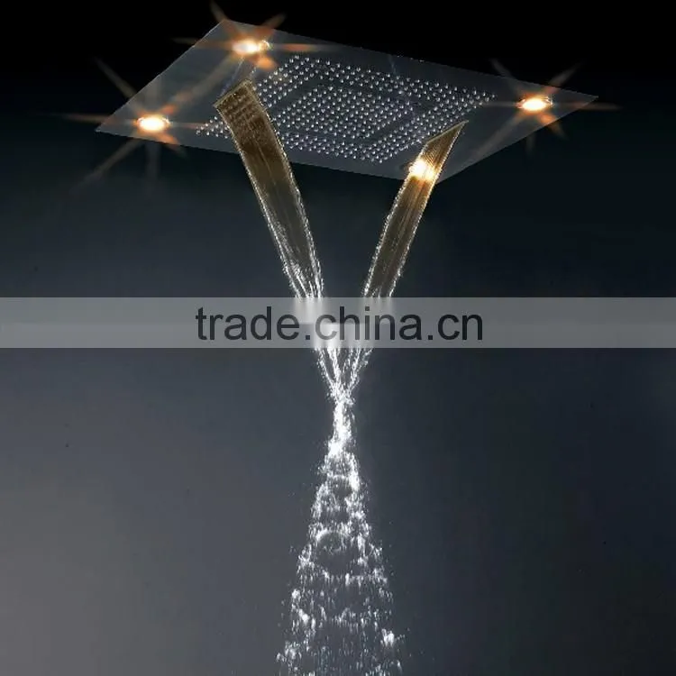 luxury led lamp illuminated shower head in construction & real estate