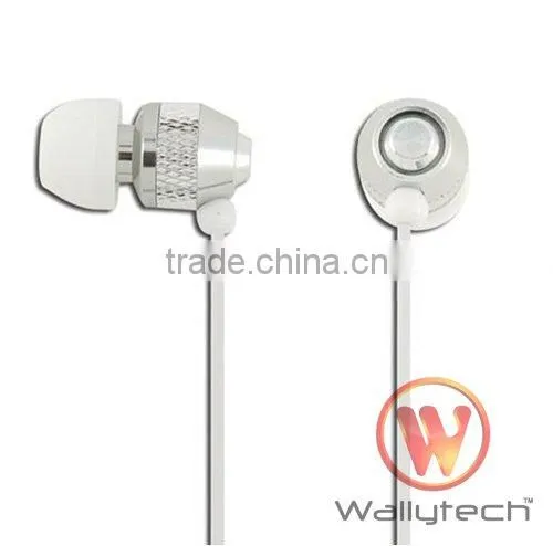 Colorful&Hot sale Metal Earphone For iPod For MP3 / MP4