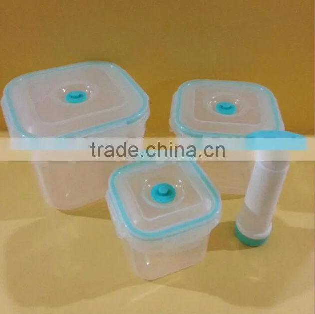 3pcs vacuum food storage container GL9513-B