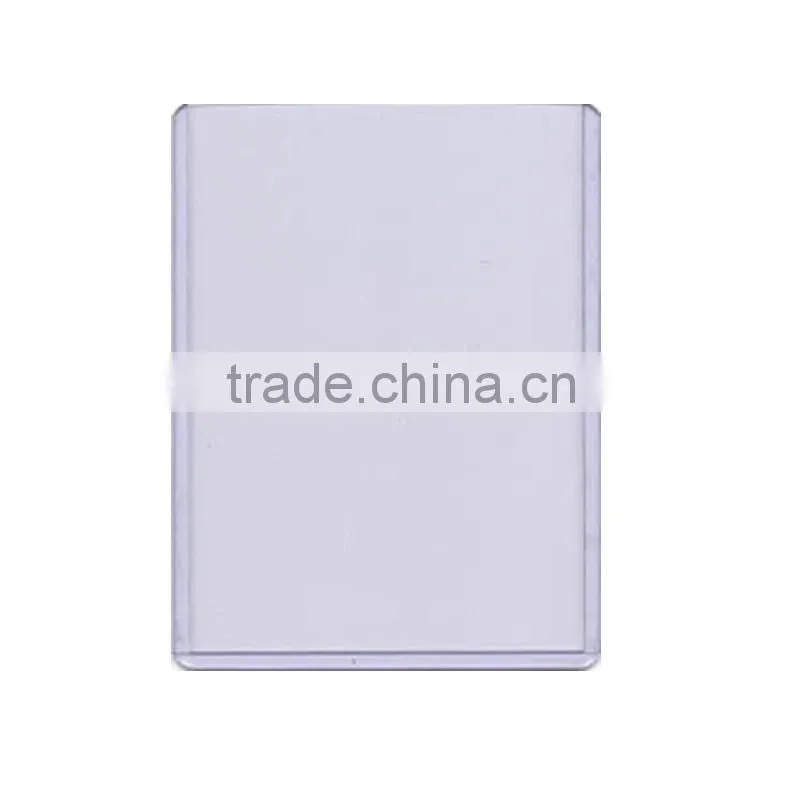China Alibaba supplier custom made Rigid , Soft Clear PVC Pocket Holder